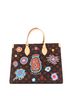 Louis Vuitton 100% Coatead Canvas Brown OnTheGo Tote Yayoi Kusama Faces Monogram Canvas MM One size - photo 4