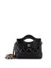 Chanel 100% Leather Black 31 Shopping Bag Clutch with Chain Quilted Calfskin Nano One size - photo 1