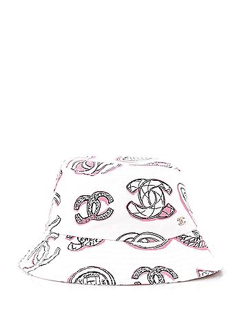 Chanel CC Bucket Hat Printed Canvas (view 1)