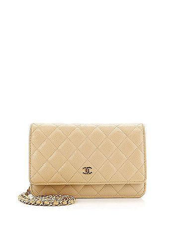 Chanel Wallet on Chain Quilted Caviar (view 1)