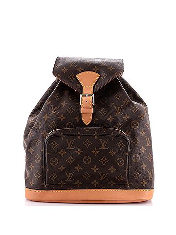 Louis Vuitton Vintage Montsouris Backpack Monogram Canvas GM (view 1)