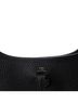Hermès 100% Leather Black Evelyne Bag Gen III Clemence TPM One size - photo 6