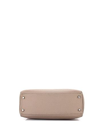 Hermès Kelly Handbag Grey Togo with Palladium Hardware 32 (view 2)