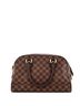 Louis Vuitton 100% Coatead Canvas Brown Duomo Boston Bag Damier One size - photo 4