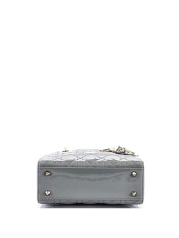Christian Dior Lady Dior Bag Cannage Quilt Patent Mini (view 2)