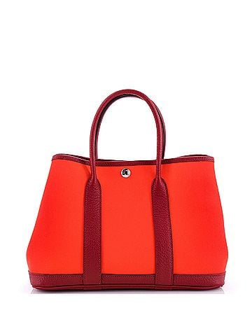 Hermès Garden Party Tote Toile and Leather 30 (view 1)