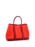 Hermès Red Orange Garden Party Tote Toile and Leather 30 One size - photo 4