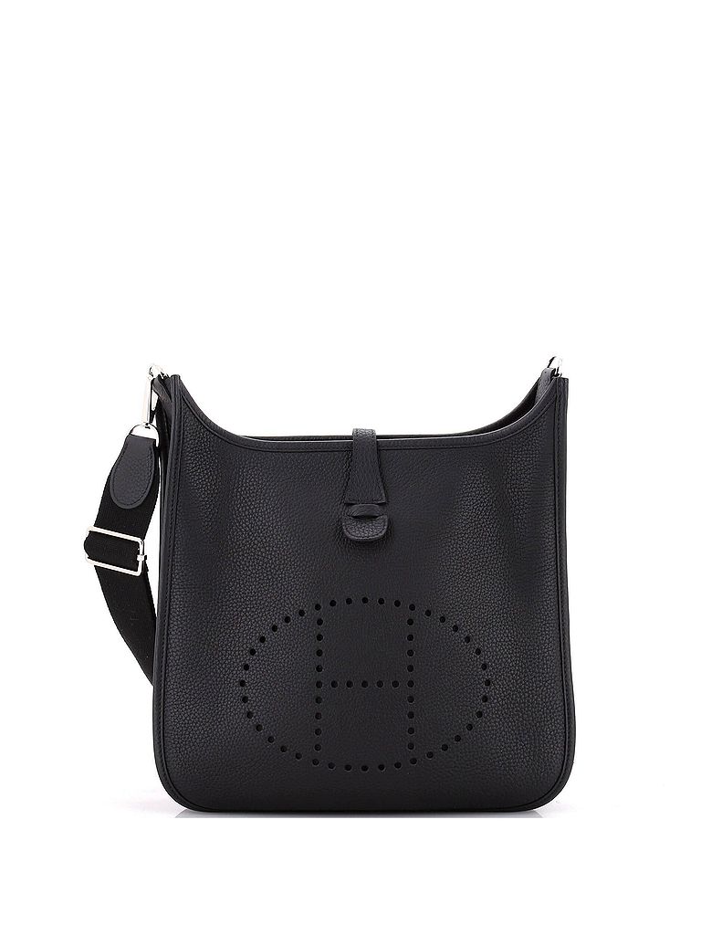 Hermès 100% Leather Black Evelyne Bag Gen III Clemence PM One size - photo 1