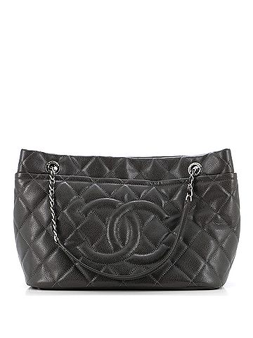 Chanel Timeless CC Soft Tote Quilted Caviar Medium (view 1)