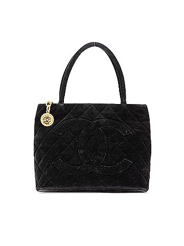 Chanel Velvet Medallion Tote (view 1)