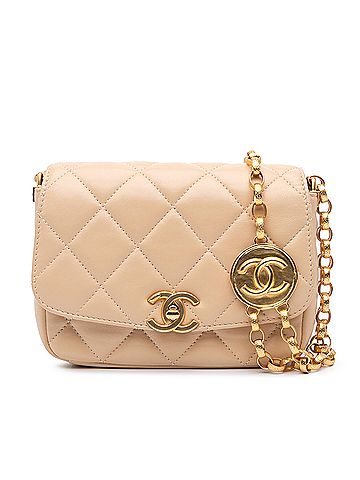 Chanel Small Quilted Lambskin CC Coin Flap (view 1)