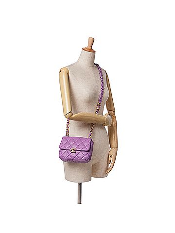 Chanel Mini Quilted Lambskin Candy Chain Flap (view 2)