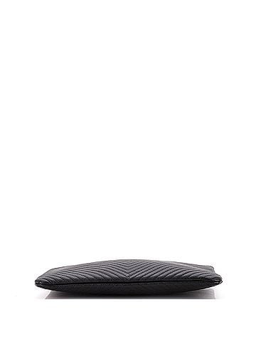 Chanel O Case Clutch Chevron Caviar Medium (view 2)