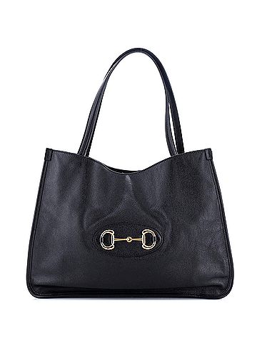 Gucci Horsebit 1955 Tote Leather Medium (view 1)
