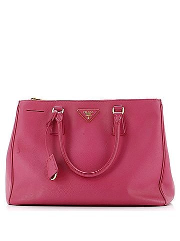 Prada Double Zip Lux Tote Saffiano Leather Medium (view 1)