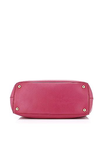 Prada Double Zip Lux Tote Saffiano Leather Medium (view 2)