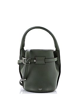 Céline Leather Bucket Bag