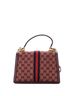 Gucci 100% Canvas Plain Red Ophidia Flap Top Handle Bag GG Canvas Small One size - photo 4