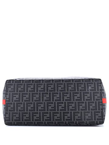 Fendi Convertible Shopping Tote Zucca Coated Canvas East West (view 2)