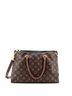 Louis Vuitton Brown Black Pallas Tote Monogram Canvas with Leather One size - photo 1