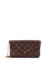 Louis Vuitton 100% Coatead Canvas Brown Felicie Pochette Monogram Canvas One size - photo 1