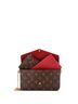 Louis Vuitton 100% Coatead Canvas Brown Felicie Pochette Monogram Canvas One size - photo 3