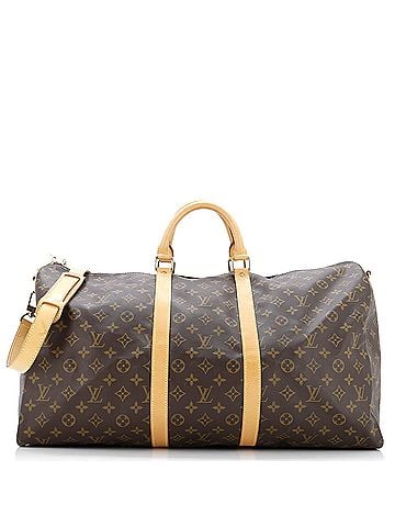 Louis Vuitton Keepall Bandouliere Bag Monogram Canvas 55 (view 1)