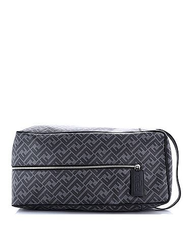 Fendi Shoe Pouch Zucca Coated Canvas (view 1)