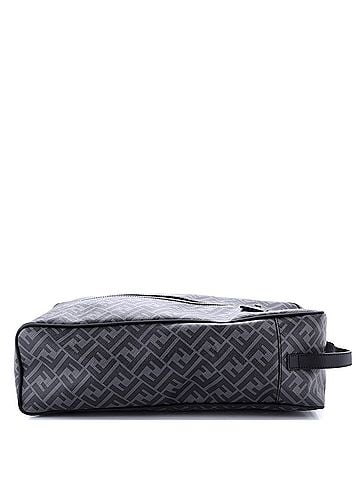 Fendi Shoe Pouch Zucca Coated Canvas (view 2)