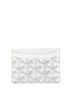 Goyard 100% Coatead Canvas White Saint Sulpice Card Holder Coated Canvas One size - photo 1