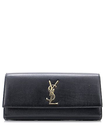 Saint Laurent Classic Monogram Clutch Leather Long (view 1)
