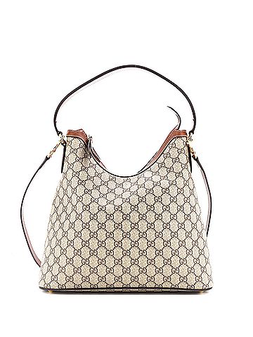 Gucci Linea A Hobo GG Coated Canvas (view 1)