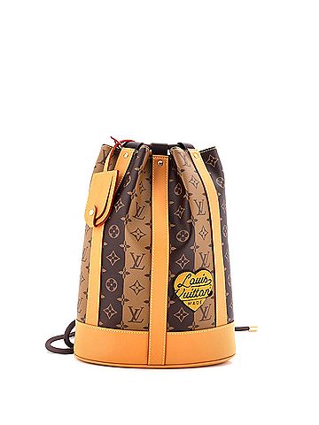 Louis Vuitton Nigo Randonnee Backpack Limited Edition Stripes Monogram Canvas (view 1)