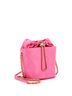 Chanel 100% Leather Pink CC Drawstring Bucket Bag Quilted Caviar with Lambskin Small One size - photo 3