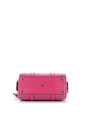 Gucci Duffle Bag GG Embossed Perforated Leather Mini (view 2)