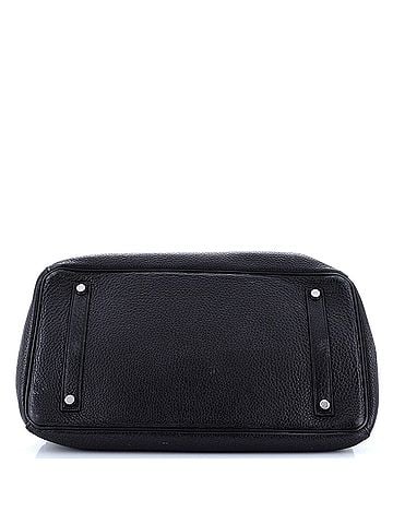 Hermès Birkin Handbag Black Clemence with Palladium Hardware 35 (view 2)