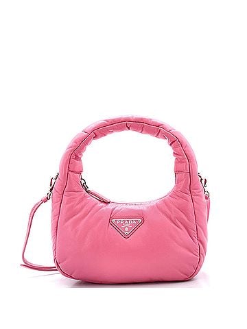 Prada Padded Hobo Leather Mini (view 1)