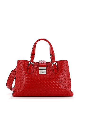 Bottega Veneta Roma Bag Intrecciato Nappa Small (view 1)