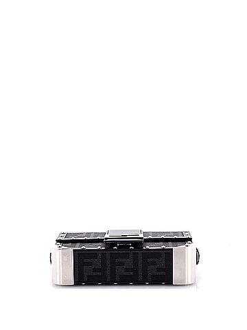 Fendi Baguette Trunk Bag Zucca Coated Canvas Mini (view 2)