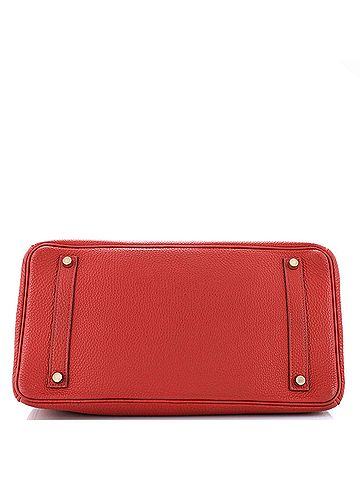 Hermès Birkin Handbag Red Togo with Gold Hardware 35 (view 2)