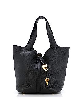 Hermès Leather Bucket Bag