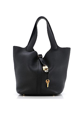 Hermès Picotin Lock Bag Clemence MM (view 1)