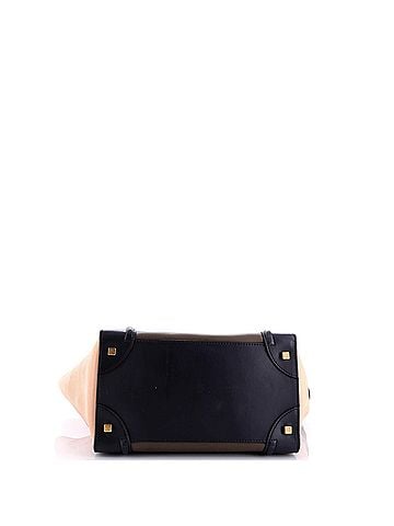 Céline Tricolor Luggage Bag Leather Mini (view 2)