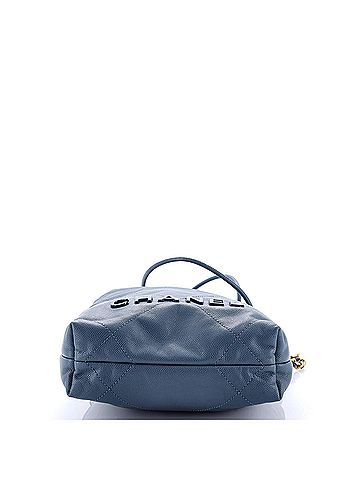 Chanel 22 Chain Hobo Quilted Caviar Mini (view 2)