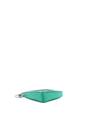 Prada Triangle Logo Zip Crossbody Bag Embossed Grace Lux Small (view 2)