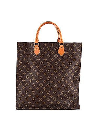 Louis Vuitton Vintage Sac Plat Bag Monogram Canvas (view 1)