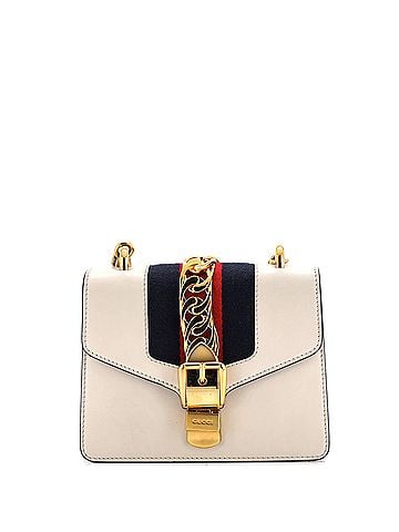 Gucci Sylvie Chain Shoulder Bag Leather Mini (view 1)