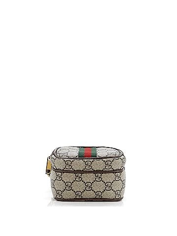 Gucci Ophidia Top Handle Crossbody Bag GG Coated Canvas Mini (view 2)
