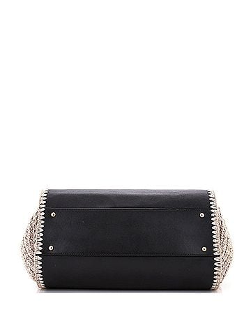 Chanel Deauville Tote Calfskin with Crochet Medium (view 2)