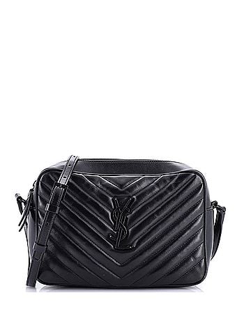 Saint Laurent Lou Camera Bag Matelasse Chevron Leather Small (view 1)